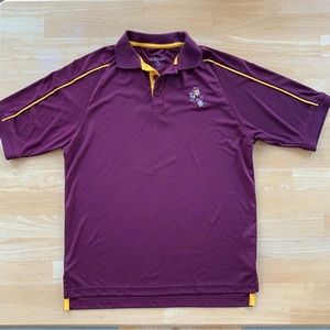 Arizona State ASU Sun Devils Golf Polo Shirt Medium
